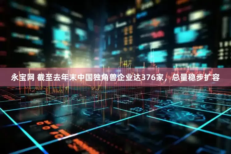 永宝网 截至去年末中国独角兽企业达376家，总量稳步扩容